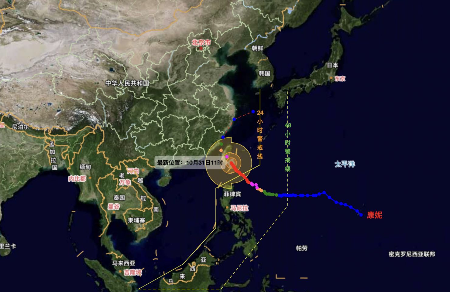 探寻自然秘境，揭秘台风路径图，寻找内心的宁静之旅——2024年台风同行之旅开启