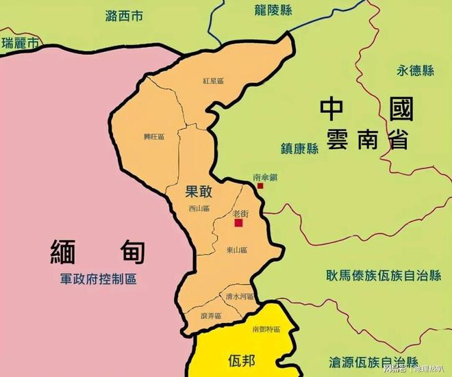 探秘缅甸勐能县，实时地图导航下的美食奇遇记