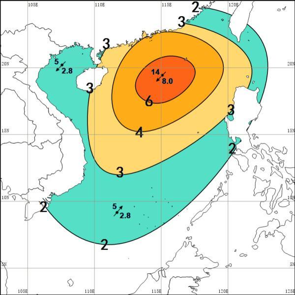 揭秘，台风来袭背景、影响及特殊地位——揭秘台风预计路径与风暴来袭的实时动态（12月18日）