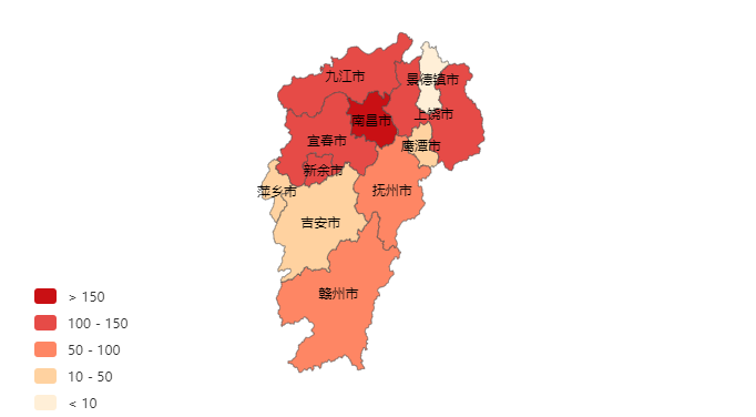 历年与实时结合，江西疫情智能监控新利器上线，开启智慧防疫新时代——历年疫情地图及实时播报系统震撼上线！