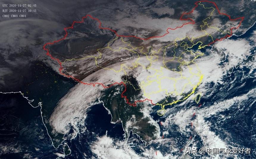 历史上的巨大风暴揭秘，12月22日十三号台风的卫星地图追踪与深远影响回顾